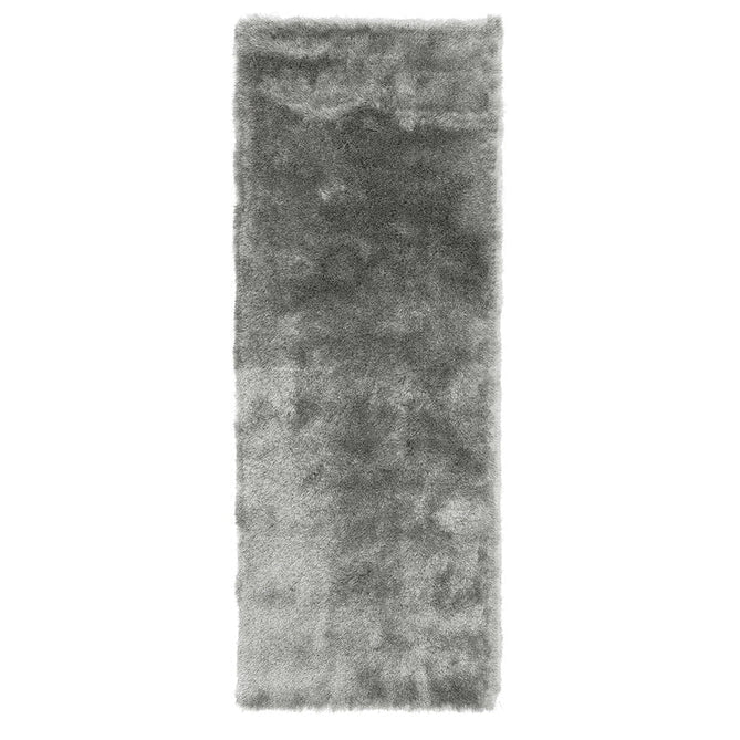 Whisper Super-Soft Fine Yarn Silky Shimmer Polyester Plain Shaggy Tungsten Rug-Asiatic Carpets-Rug Love - The Most Loved Rug Store