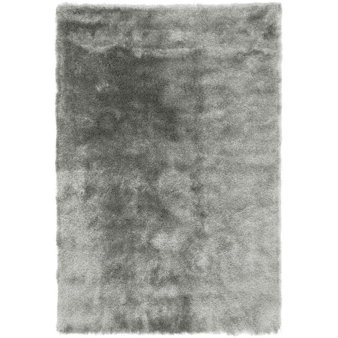 Whisper Super-Soft Fine Yarn Silky Shimmer Polyester Plain Shaggy Tungsten Rug-Asiatic Carpets-Rug Love - The Most Loved Rug Store