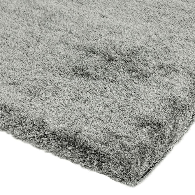 Whisper Super-Soft Fine Yarn Silky Shimmer Polyester Plain Shaggy Tungsten Rug-Asiatic Carpets-Rug Love - The Most Loved Rug Store