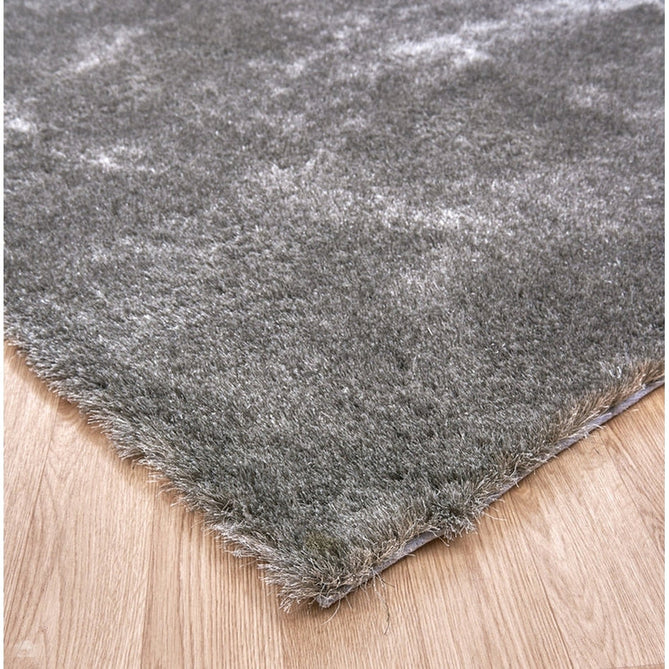 Whisper Super-Soft Fine Yarn Silky Shimmer Polyester Plain Shaggy Tungsten Rug-Asiatic Carpets-Rug Love - The Most Loved Rug Store