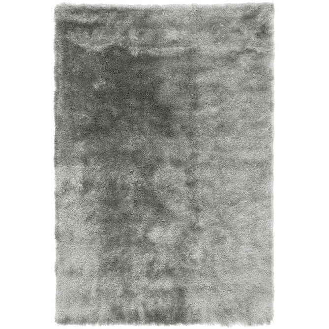 Whisper Super-Soft Fine Yarn Silky Shimmer Polyester Plain Shaggy Tungsten Rug-Asiatic Carpets-Rug Love - The Most Loved Rug Store