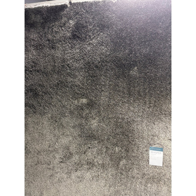 Whisper Super-Soft Fine Yarn Silky Shimmer Polyester Plain Shaggy Tungsten Rug-Asiatic Carpets-Rug Love - The Most Loved Rug Store