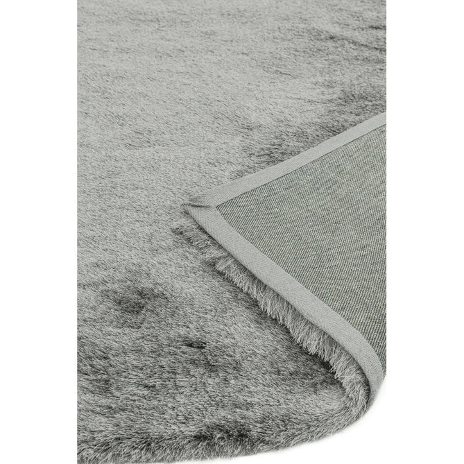 Whisper Super-Soft Fine Yarn Silky Shimmer Polyester Plain Shaggy Tungsten Rug-Asiatic Carpets-Rug Love - The Most Loved Rug Store