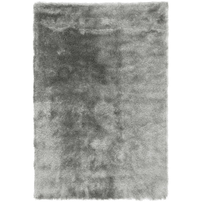 Whisper Super-Soft Fine Yarn Silky Shimmer Polyester Plain Shaggy Tungsten Rug-Asiatic Carpets-Rug Love - The Most Loved Rug Store