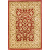 Windsor WIN02 Traditional Classic Floral Vine Bordered Red/Multi Rug