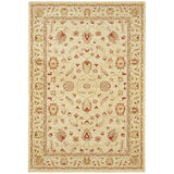 Windsor WIN04 Traditional Classic Floral Vine Bordered Beige/Natural/Multi Rug