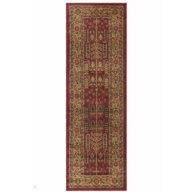 Windsor WIN09 Red/Multi Runner-Asiatic Carpets-Rug Love - The Most Loved Rug Store