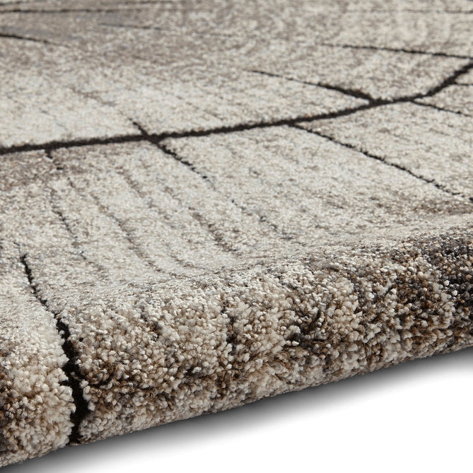 Woodland 2086 Modern Abstract Tree Trunk Soft High-Density Durable Easy-Care Polypropylene Beige Rug-Think Rugs-Rug Love - The Most Loved Rug Store