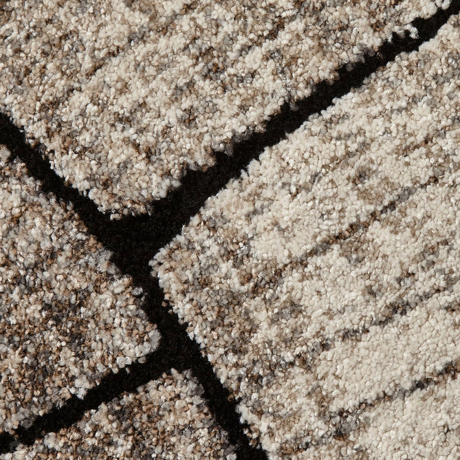 Woodland 2086 Modern Abstract Tree Trunk Soft High-Density Durable Easy-Care Polypropylene Beige Rug-Think Rugs-Rug Love - The Most Loved Rug Store