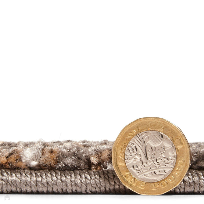 Woodland 2099 Modern Abstract Pebble Stones Soft High-Density Durable Easy-Care Polypropylene Cream/Grey Rug-Think Rugs-Rug Love - The Most Loved Rug Store