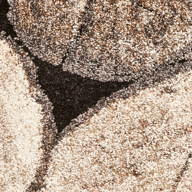 Woodland 4626 Modern Abstract Tree Trunk Logs Soft High-Density Durable Easy-Care Polypropylene Cream/Grey Rug-Think Rugs-Rug Love - The Most Loved Rug Store