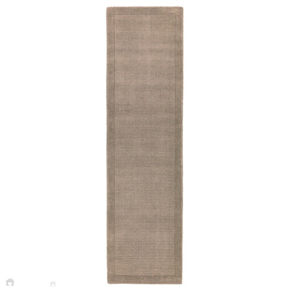 Plain Ribbed Rectangle Rug On Sale York Modern Plain Textured Subtle Ribbed Stripe Contrast Smooth ...
