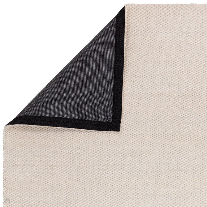 Zander Modern Plain Basketweave Hand-Woven Heavy-Weight Chunky Textured Space-Dyed Wool Blend Low-Profile Looped Pile Ivory Rug-Asiatic Carpets-Rug Love - The Most Loved Rug Store