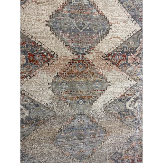 Zola Lisar Traditional Persian Vintage Distressed Ombre Hi-Low Textured Beige/Blue/Silver/Natural Rug-Asiatic Carpets-Rug Love - The Most Loved Rug Store