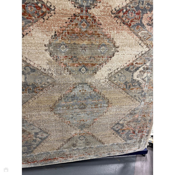 Zola Lisar Traditional Persian Vintage Distressed Ombre Hi-Low Textured Beige/Blue/Silver/Natural Rug-Asiatic Carpets-Rug Love - The Most Loved Rug Store