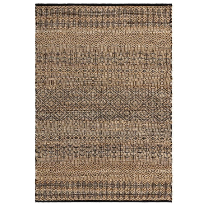 Asher Natural/Black Rug-Asiatic Carpets-Rug Love - The Most Loved Rug Store
