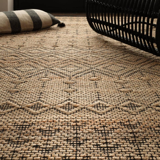 Asher Natural/Black Rug-Asiatic Carpets-Rug Love - The Most Loved Rug Store