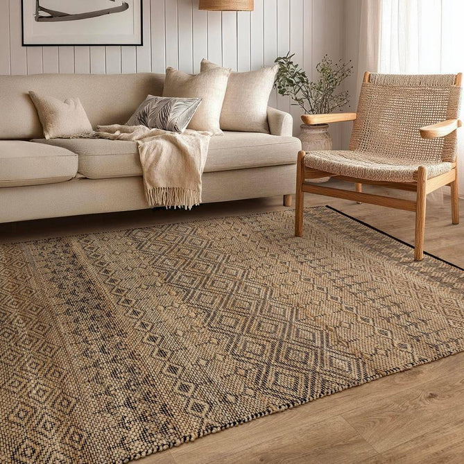 Asher Natural/Black Rug-Asiatic Carpets-Rug Love - The Most Loved Rug Store