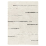 Washable Azera Berber Dash Cream Rug