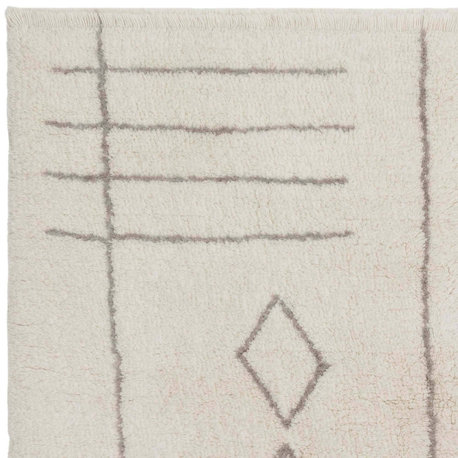 Washable Azera Berber Tribal Cream Rug-Asiatic Carpets-Rug Love - The Most Loved Rug Store