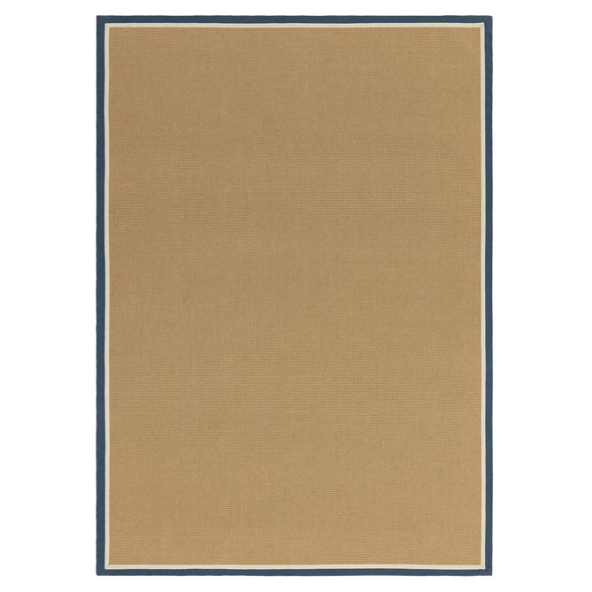 Bordo Boucle Jute Flatweave Natural/Blue/Cream runner-Asiatic Carpets-Rug Love - The Most Loved Rug Store