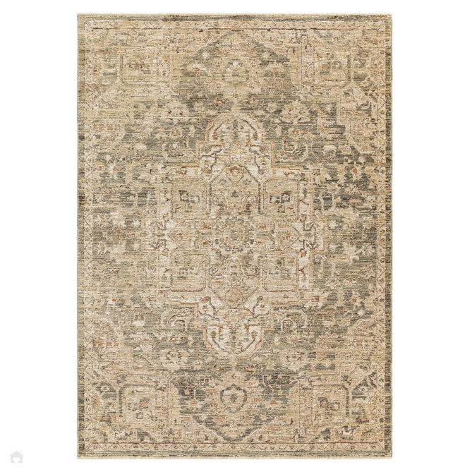 Heriz Serapi Green Rug-Asiatic Carpets-Rug Love - The Most Loved Rug Store