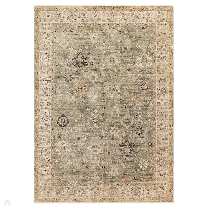 Heriz Ornate Green Rug-Asiatic Carpets-Rug Love - The Most Loved Rug Store