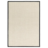 Korra Double Loop Jute & Wool Blend Flatweave Natural/Charcoal/Cream runner