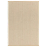 Korra Loop Jute & Wool Blend Flatweave Natural/Cream/Linen Rug