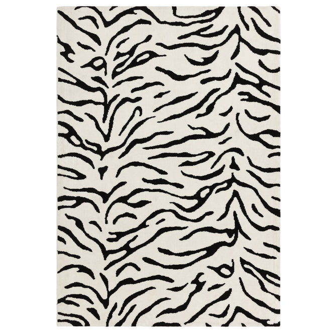 Wilder Tiger Mono/Black Rug-Asiatic Carpets-Rug Love - The Most Loved Rug Store