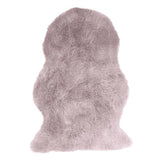 Auckland Faux Fur Pink Rug