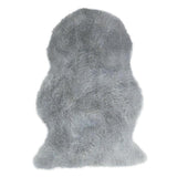 Auckland Faux Fur Silver Rug