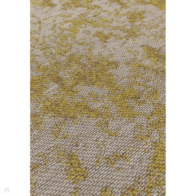 Dara Modern Abstract Durable Stain-Resistant Weatherproof Flatweave In-Outdoor Ochre Yellow/Silver/NaturalRug-Asiatic Carpets-Rug Love - The Most Loved Rug Store