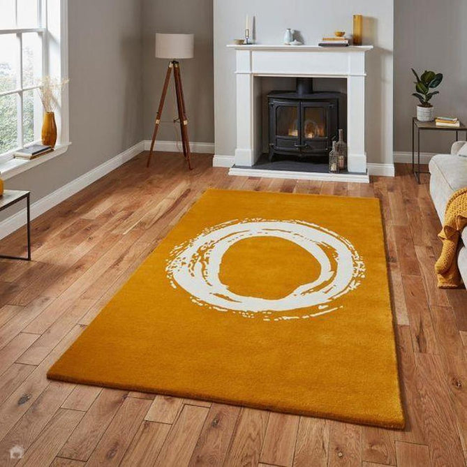 Elements EL1095 Ochre Rug-Think Rugs-Rug Love - The Most Loved Rug Store