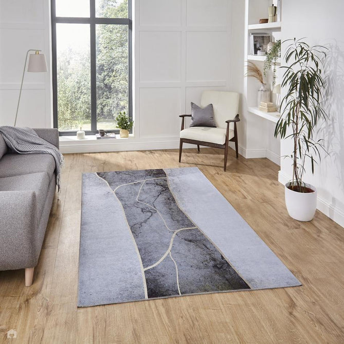 Force K7280 Grey/Gold Rug-Think Rugs-Rug Love - The Most Loved Rug Store
