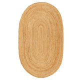 Jute Extra Natural Oval Rug