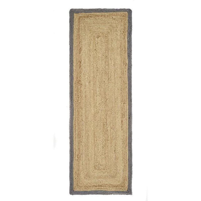 Jute Grey Runner-Origins-Rug Love - The Most Loved Rug Store