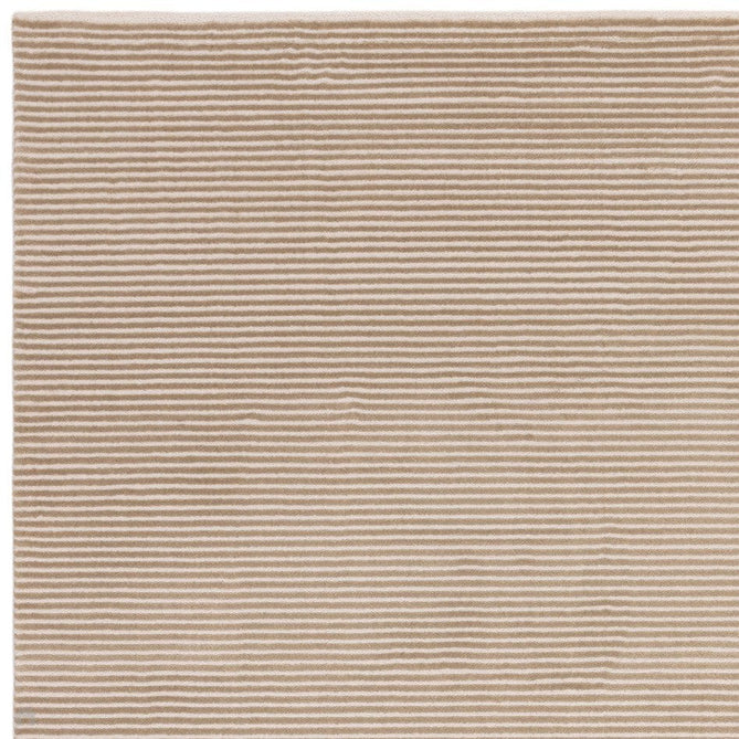 Kuza Plain Stripe Modern Abstract Distressed Shimmer Hi-Lo Textured Soft Velvety Touch High-Density Durable Easy-Care Short Pile Beige Rug-Asiatic Carpets-Rug Love - The Most Loved Rug Store