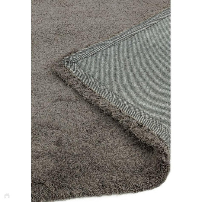 Lulu Plush Super-Soft Densely Woven Plain Silky Polyester Mid-Height Shaggy Smoke Rug-Asiatic Carpets-Rug Love - The Most Loved Rug Store