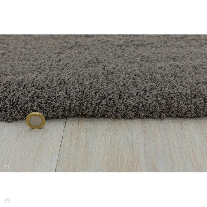 Lulu Plush Super-Soft Densely Woven Plain Silky Polyester Mid-Height Shaggy Smoke Rug-Asiatic Carpets-Rug Love - The Most Loved Rug Store