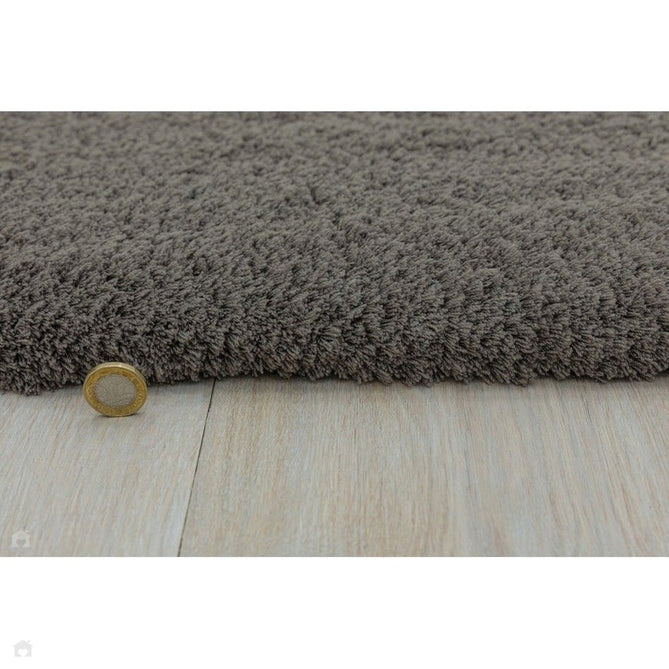 Lulu Plush Super-Soft Densely Woven Plain Silky Polyester Mid-Height Shaggy Smoke Rug-Asiatic Carpets-Rug Love - The Most Loved Rug Store