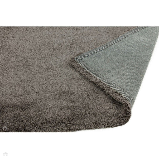 Lulu Plush Super-Soft Densely Woven Plain Silky Polyester Mid-Height Shaggy Smoke Rug-Asiatic Carpets-Rug Love - The Most Loved Rug Store