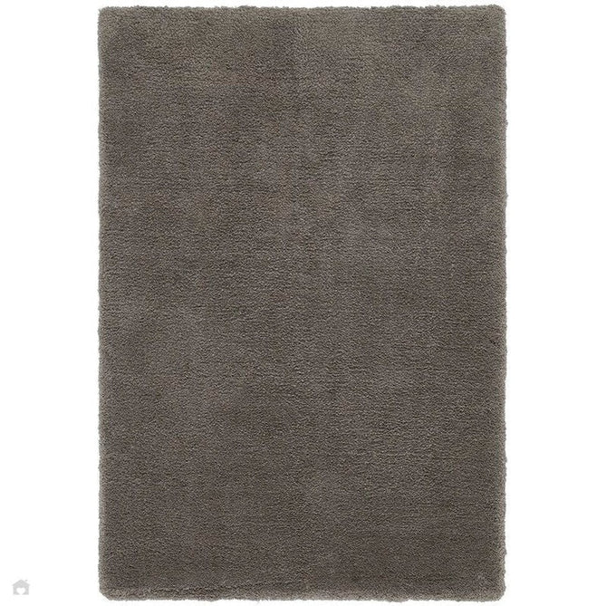 Lulu Plush Super-Soft Densely Woven Plain Silky Polyester Mid-Height Shaggy Smoke Rug-Asiatic Carpets-Rug Love - The Most Loved Rug Store