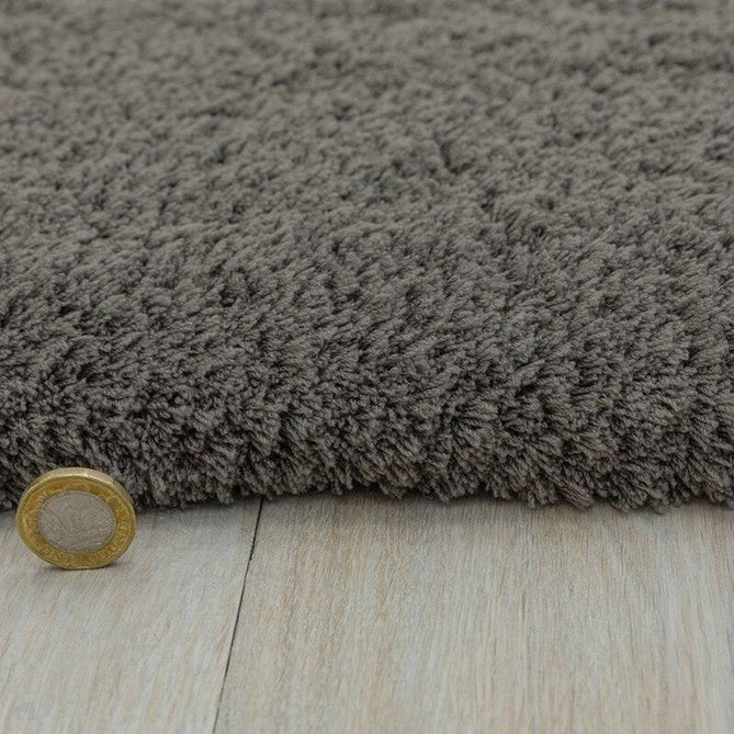 Lulu Plush Super-Soft Densely Woven Plain Silky Polyester Mid-Height Shaggy Smoke Rug-Asiatic Carpets-Rug Love - The Most Loved Rug Store