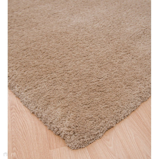 Lulu Plush Super-Soft High-Density Woven Plain Silky Polyester Mid-Height Shaggy Sand Rug-Asiatic Carpets-Rug Love - The Most Loved Rug Store
