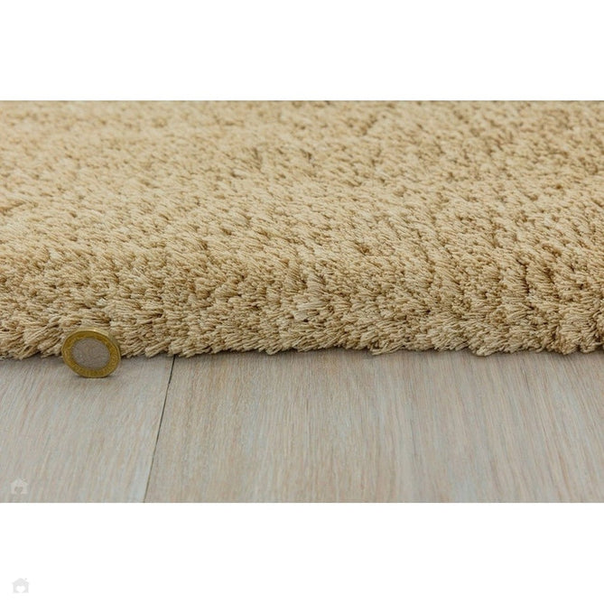 Lulu Plush Super-Soft High-Density Woven Plain Silky Polyester Mid-Height Shaggy Sand Rug-Asiatic Carpets-Rug Love - The Most Loved Rug Store