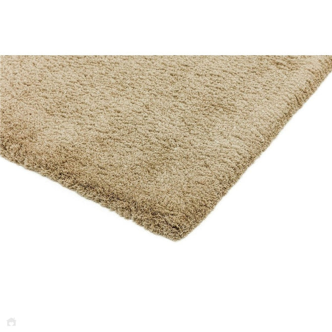 Lulu Plush Super-Soft High-Density Woven Plain Silky Polyester Mid-Height Shaggy Sand Rug-Asiatic Carpets-Rug Love - The Most Loved Rug Store