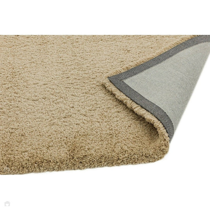 Lulu Plush Super-Soft High-Density Woven Plain Silky Polyester Mid-Height Shaggy Sand Rug-Asiatic Carpets-Rug Love - The Most Loved Rug Store