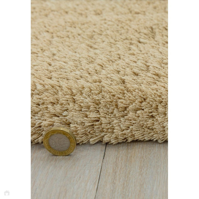 Lulu Plush Super-Soft High-Density Woven Plain Silky Polyester Mid-Height Shaggy Sand Rug-Asiatic Carpets-Rug Love - The Most Loved Rug Store