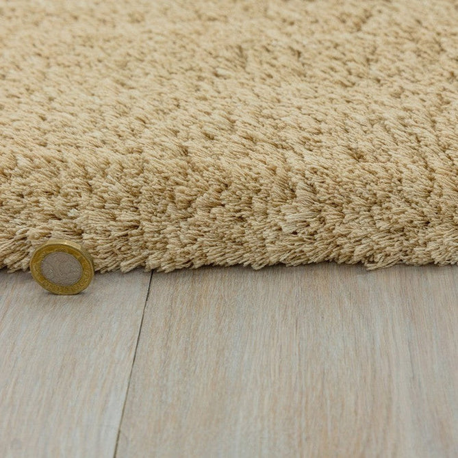 Lulu Plush Super-Soft High-Density Woven Plain Silky Polyester Mid-Height Shaggy Sand Rug-Asiatic Carpets-Rug Love - The Most Loved Rug Store